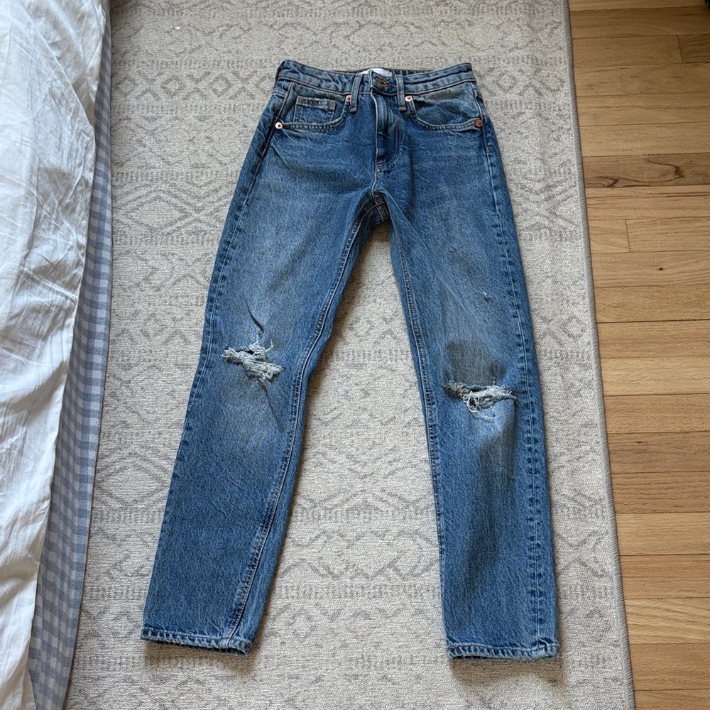 Zara Classic Blue Denim Jeans